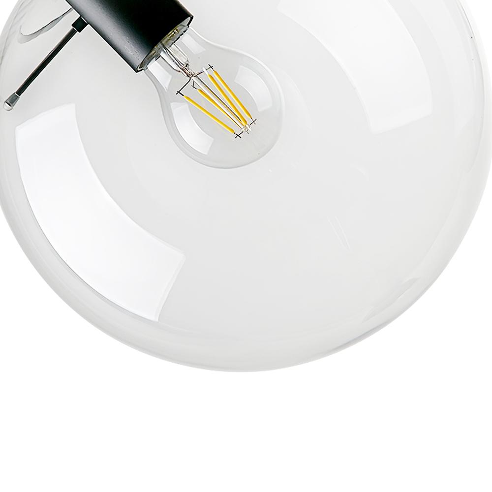 Lampada a sospensione in vetro minimalista Dvalinn