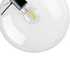 Lampada a sospensione in vetro minimalista Dvalinn