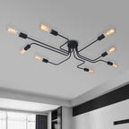 Qvistunix Moderno Industriale Sputnik Luce Semi Flush