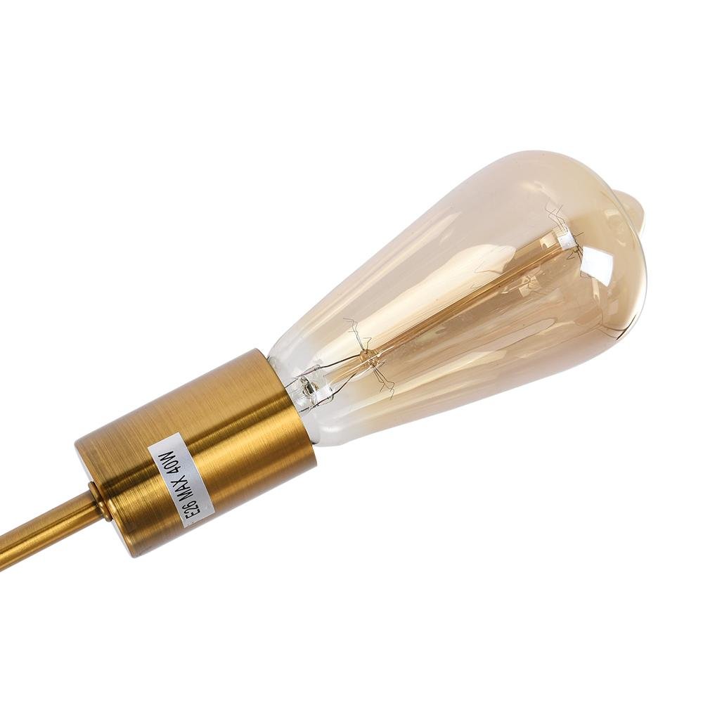 Qvistunix Moderno Industriale Sputnik Luce Semi Flush