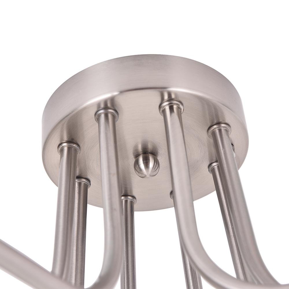 Qvistunix Moderno Industriale Sputnik Luce Semi Flush