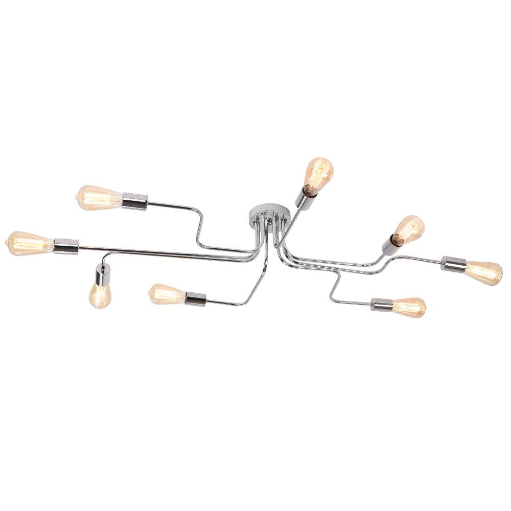 Qvistunix Moderno Industriale Sputnik Luce Semi Flush