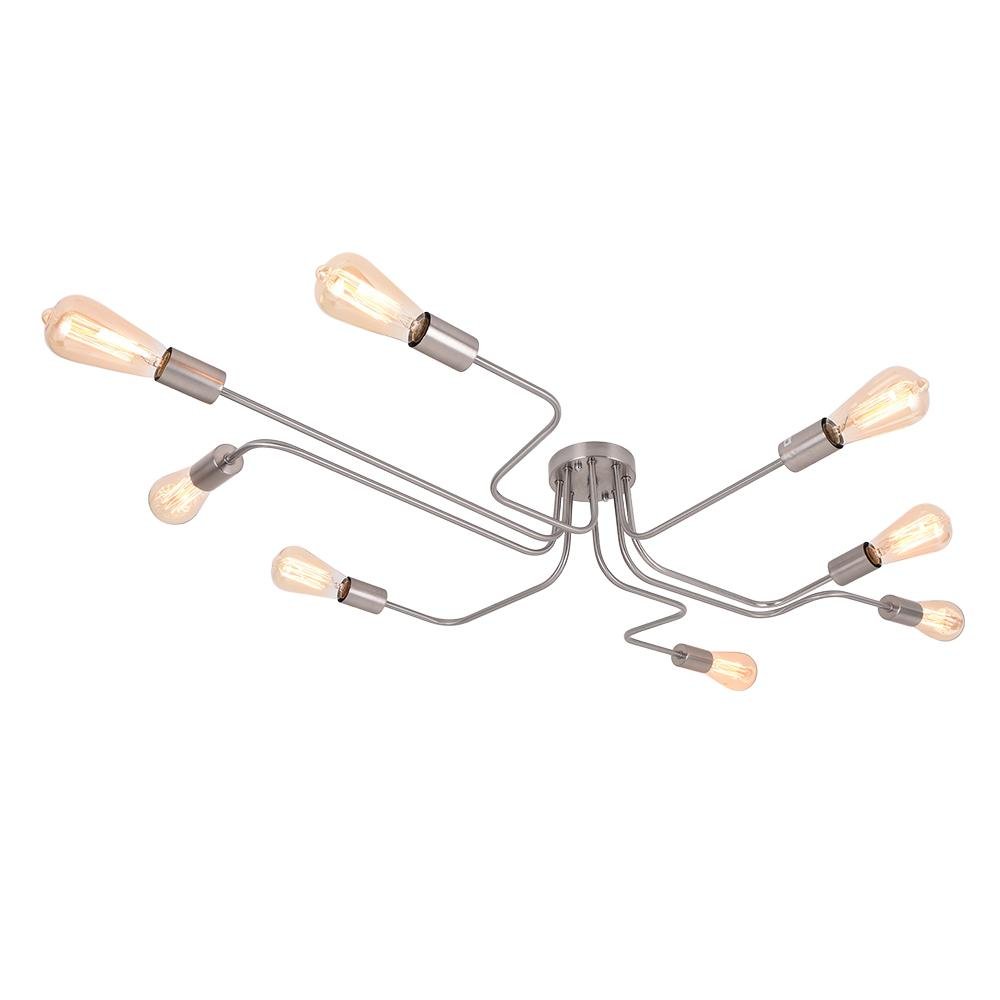 Qvistunix Moderno Industriale Sputnik Luce Semi Flush