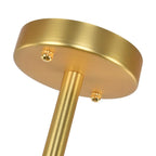 Xyla Moderno Semi Flush Light Sputnik di metà secolo