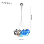 Lampadario in Vetro Multi-Colore Wægnuli Unico