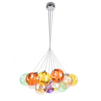 Lampadario in Vetro Multi-Colore Wægnuli Unico