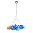 Lampadario in Vetro Multi-Colore Wægnuli Unico