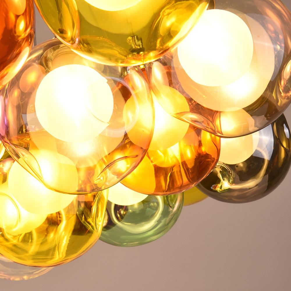 Lampadario in Vetro Multi-Colore Wægnuli Unico