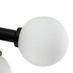 Lampadario in Vetro Lineare Moderno Iris