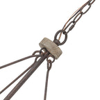 Lampada a sospensione in legno aperta Yrling Farmhouse