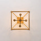 Luston Stile Antico Candelabro Luce da Soffitto Semi Flush
