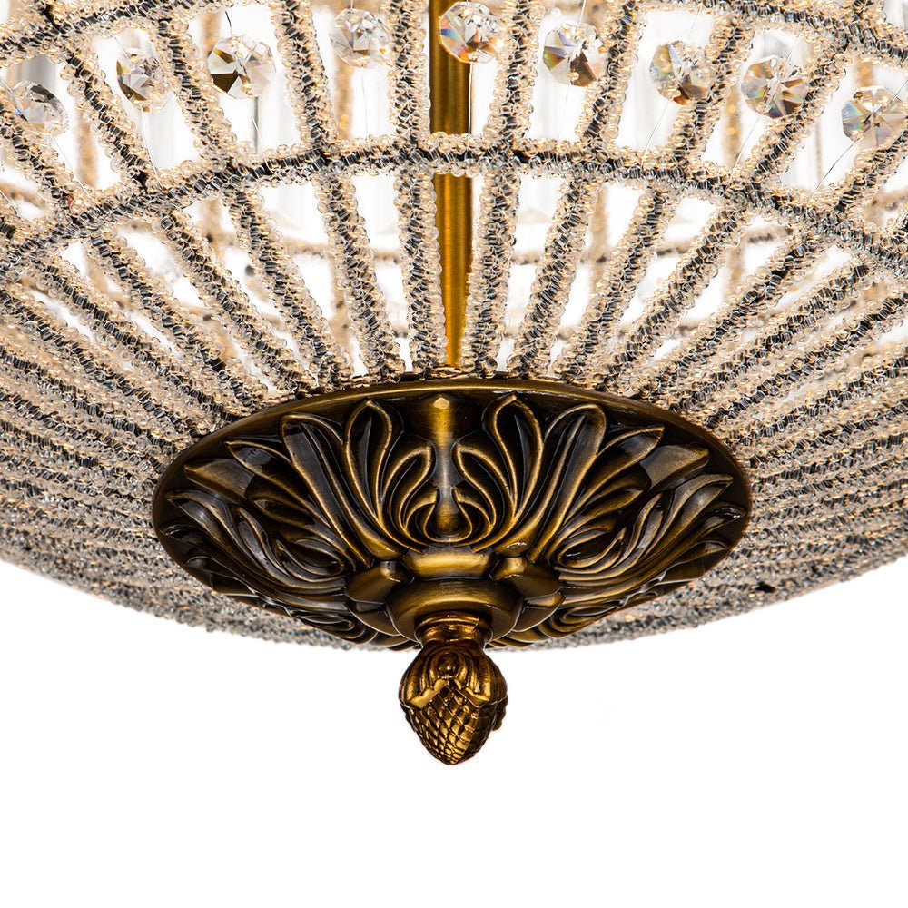 Candelabro in Cristallo Antico Valira