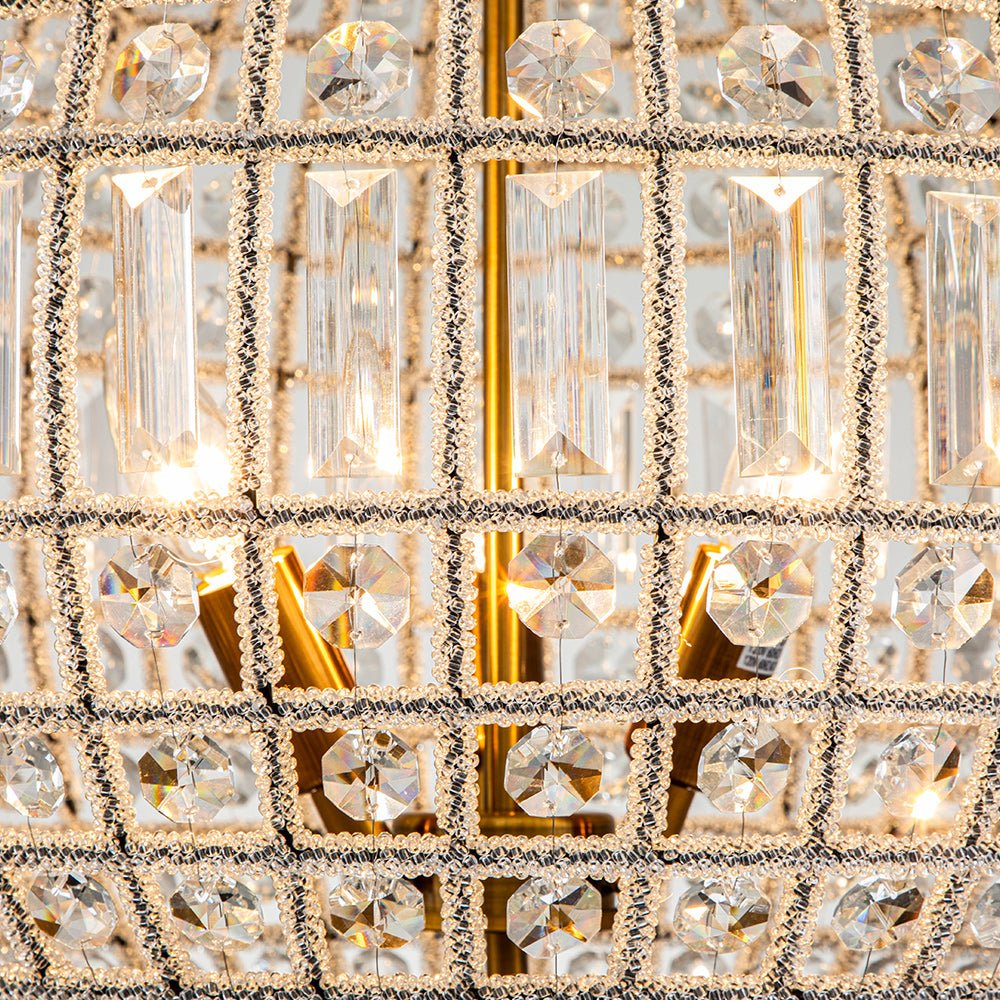 Candelabro in Cristallo Antico Valira