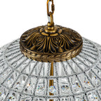 Candelabro in Cristallo Antico Valira