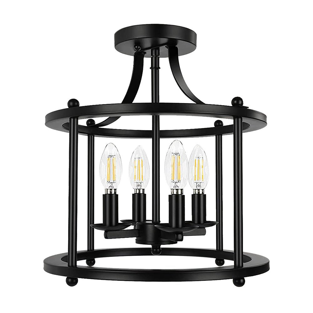 Illuminazione Industriale Semi Flush Mount Plotunix