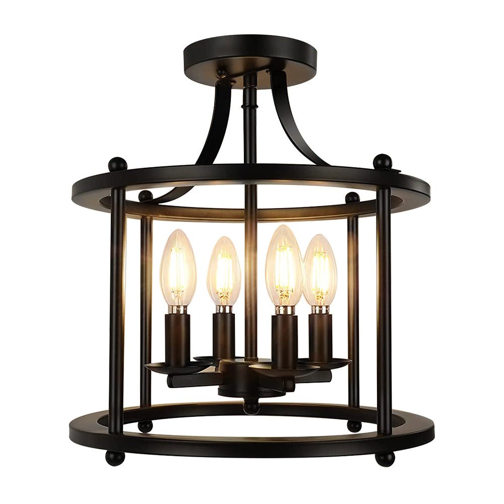 Illuminazione Industriale Semi Flush Mount Plotunix