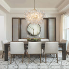Lampadario Stellia Bubble Art in Ottone