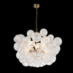 Lampadario Stellia Bubble Art in Ottone