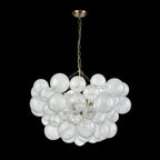 Lampadario Stellia Bubble Art in Ottone