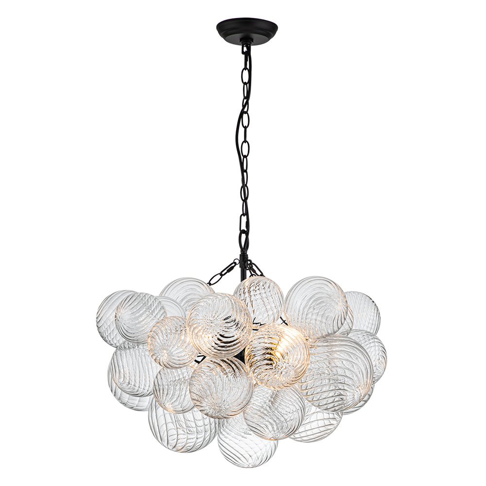 Lampadario Stellia Bubble Art in Ottone