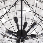 Lampadario Stellia Bubble Art in Ottone