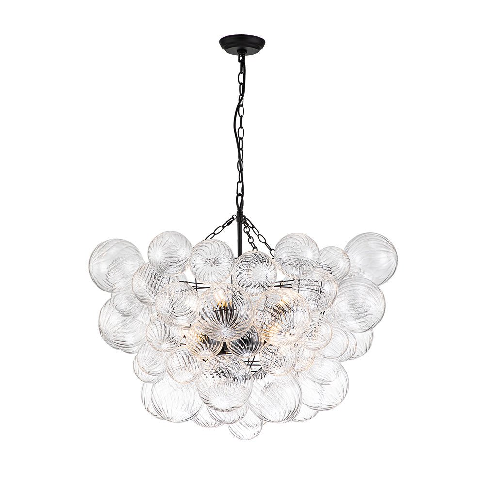 Lampadario Stellia Bubble Art in Ottone