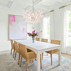 Lampadario Stellia Bubble Art in Ottone