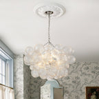 Lampadario Stellia Bubble Art in Ottone