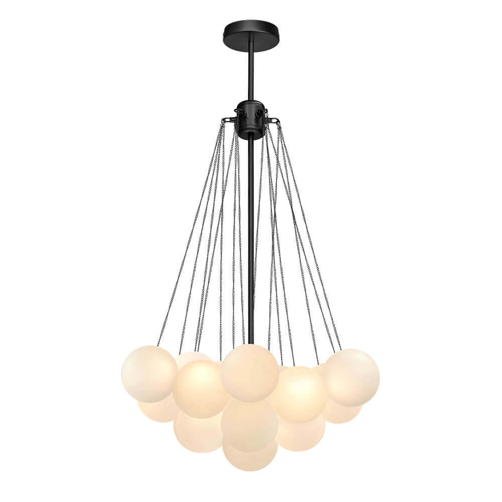 Lampadario Moderno in Vetro Hjemli