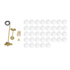 Lampadario Moderno in Vetro Hjemli
