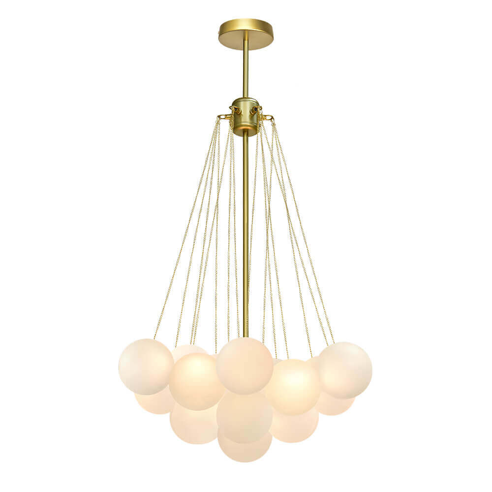 Lampadario Moderno in Vetro Hjemli