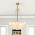 Lampadario Moderno in Vetro Hjemli