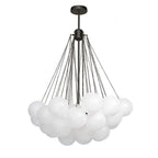 Lampadario Moderno in Vetro Hjemli