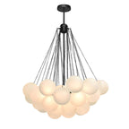 Lampadario Moderno in Vetro Hjemli