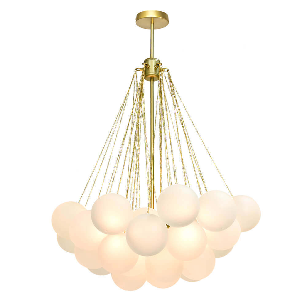 Lampadario Moderno in Vetro Hjemli