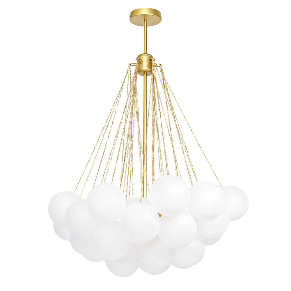 Lampadario Moderno in Vetro Hjemli