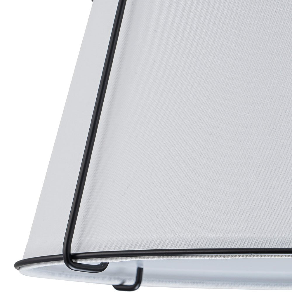 Vesina Lampada da Soffitto Semi Flush in Lino