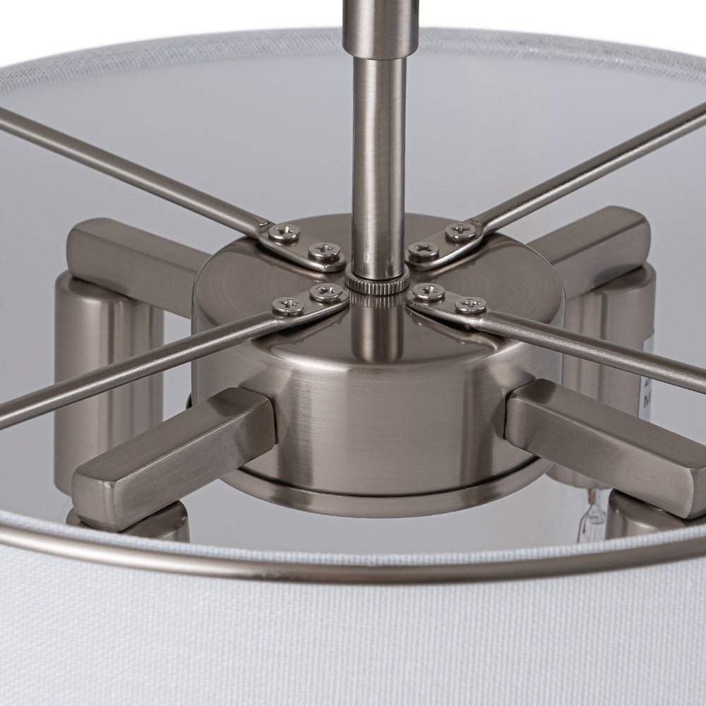 Vesina Lampada da Soffitto Semi Flush in Lino