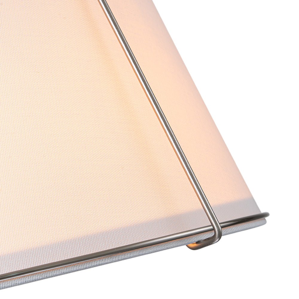 Vesina Lampada da Soffitto Semi Flush in Lino