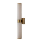Glitre LED Lineare Applique da Bagno in Alabastro