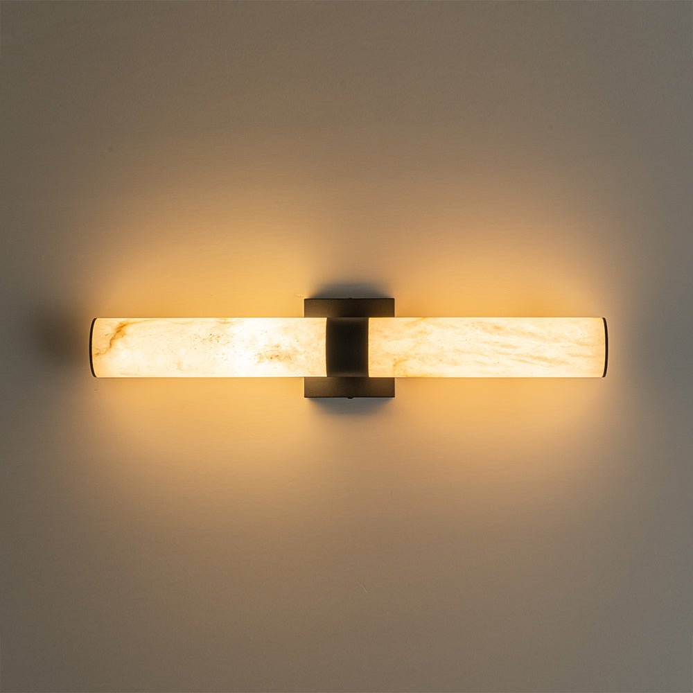 Glitre LED Lineare Applique da Bagno in Alabastro