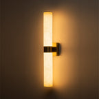 Glitre LED Lineare Applique da Bagno in Alabastro