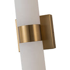 Glitre LED Lineare Applique da Bagno in Alabastro