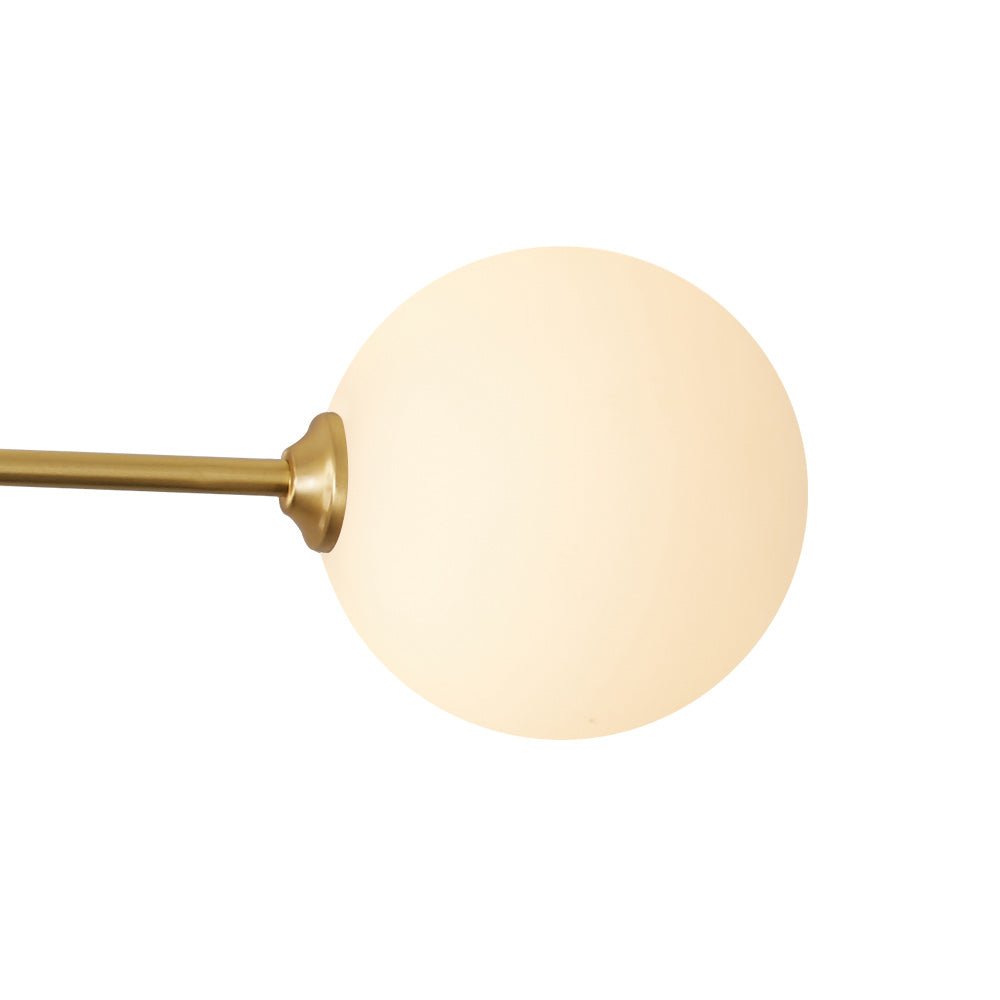 Luce da soffitto semi incassata in vetro lineare Lysvit