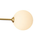 Luce da soffitto semi incassata in vetro lineare Lysvit