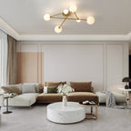 Luce da soffitto semi incassata in vetro lineare Lysvit
