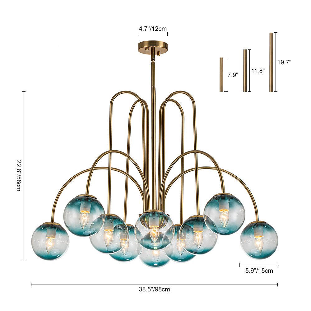 Candelabro in Vetro Eiriksun