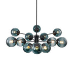 Lampadario in Vetro Sputnik a Livelli Plotur