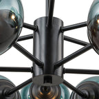 Lampadario in Vetro Sputnik a Livelli Plotur
