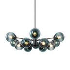 Lampadario in Vetro Sputnik a Livelli Plotur